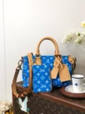wholesale quality louis vuitton m11562 speedy p9 bandoulkere 25 purple model no. 2